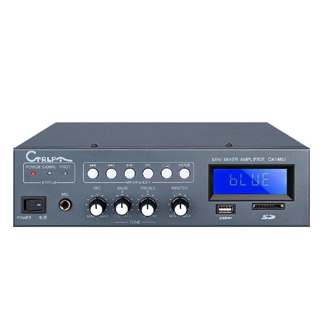 CTRLPA CA148U 120W Wireless Digital Mixer Amplifier FM Radio Tone Control Short-Circuit/Overload Protection for Multimedia