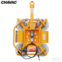 Pengangkat Vakum Tipe X Elektrik 400kg-1200kg untuk Penanganan Panel Kaca