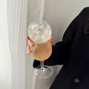 Flûte <span class=keywords><strong>en</strong></span> <span class=keywords><strong>verre</strong></span> à bulles <span class=keywords><strong>en</strong></span> forme de <span class=keywords><strong>gourde</strong></span> de style coré<span class=keywords><strong>en</strong></span> pour boissons à base de jus et fêtes de mariage avec personnalisation du logo - Product Image 4