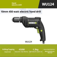 Perceuse électrique 10 mm WU107/WU124/WU122K/WU118.1 220V, perceuse à main, tournevis électrique, régulation de vitesse