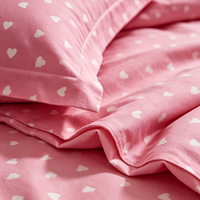 Parures de draps et housses de couette en microfibre imprimées en gros, en stock, large gamme de motifs variés, chargement en conteneur mixte