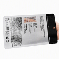 Sachet Doypack Personnalisé Refermable avec Fermeture Éclair, Emballage de Stockage Scellé avec Trou Rond et Fenêtre pour Aliments pour Animaux de Compagnie
