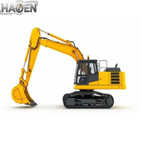 Godet de roche robuste sur mesure Haoen RB-2070 pour excavatrices de 20 tonnes, corps principal Q355, plaque d'usure NM500, certifié ISO9001, 1650 mm