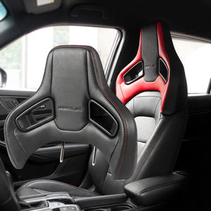 SSCUS ORIFIX Luxury Seat Headrest for Sport Cars with PU Leather <b>and</b> <b>Plug</b> & <b>Play</b> Easy Installation - Product Image 1