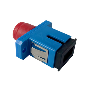 Adaptador de Fibra Óptica SC/UPC Multimodo OM3, Dispositivo de Acoplamiento Único LC, Atenuador de Cabeza Cuadrada - Product Image 1