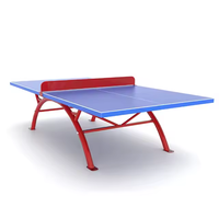 Table de ping-pong sur mesure, robuste, résistante aux intempéries, table de tennis de table SMC standard pour l'école, le collège