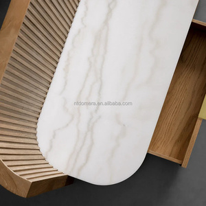 Hiện đại rắn sồi Vua kích thước giường khung yên tĩnh gỗ giấc ngủ mở rộng lưu trữ các tính năng gỗ ván ép bảng điều khiển cho phòng ngủ nhà - Product Image 4