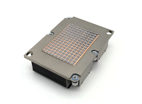 FEZCOOL LGA3647-1U-R72 Dissipateur thermique passif en aluminium à ailettes, radiateur de processeur sur mesure, refroidissement par air pour serveur, caloduc