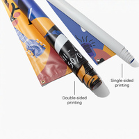 Lona de PVC para Exteriores, Impresión Personalizada, Venta al Por Mayor Directa de Fábrica, Gran Formato, Resistente a los Rayos UV, Letrero Publicitario Duradero para Cercas, EE. UU.