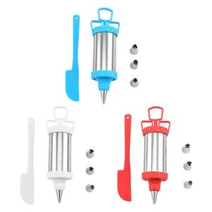 Kit Profesional para Decoración de Pasteles, Pistola de Repostería, Utensilios para Hornear, Pistola para Galletas con Raspador y Boquilla - Product Image 3