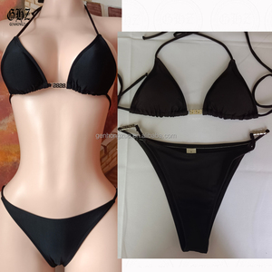 Nuevo Conjunto de Bikini de Dos Piezas Personalizado para Mujer, Traje de Baño Push-Up, Trajes de Baño para Chicas - Product Image 6