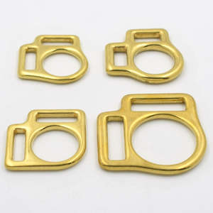 Grosir Pabrik kualitas tinggi dapat disesuaikan 3 cara aksesori perangkat keras logam kuningan kuda Halter Harness Bit pengantin gesper - Product Image 5