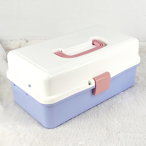 Caja de almacenamiento de PP de alta calidad, ligera y duradera, larga <span class=keywords><strong>vida</strong></span> útil, con libro de almacenamiento de nail art - Product Image 2