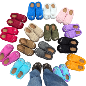 Nouvelles mules tendance à griffes d'ours en fourrure, sandales d'été personnalisées avec dessus en peluche douce, logo sur mesure - Product Image 2