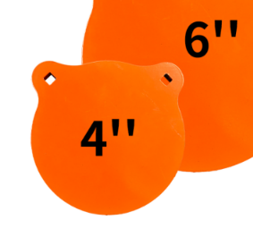 Polyvalence impressionnante pour le <span class=keywords><strong>tir</strong></span> en extérieur, cibles <span class=keywords><strong>de</strong></span> silhouette en acier AR500, <span class=keywords><strong>gong</strong></span> suspendu <span class=keywords><strong>de</strong></span> 3/8\" avec plume en plastique - Product Image 4