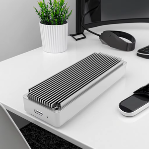 AOTECH алюминиевый корпус M.2 NVME & SATA PCIe Type-C HDD USB 3,2 10 Гбит/с SSD Внешний чехол для ноутбука - Product Image 2