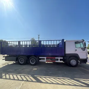 High Quality Used Sinotruk HOWO 6*4 10 Wheelers Cargo Trucks 371 375hp Transport Cargo Trucks For Sale