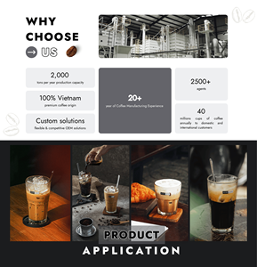 Ingrédient de sel brun lodisé de qualité Vietnam Exportation Agriculture Beurre supplémentaire Pleine ville Culi Grains de café torréfiés - Product Image 5