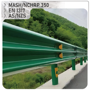 Barrera de Tráfico Corrugada de Acero al Carbono Profesional para Carreteras, Tipo W, Protección Reflectante de Grado Ingeniería para Exteriores, IP55 - Product Image 1