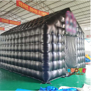 18x15ft PVC Logo Douanes Gonflable Disco Tente pour <span class=keywords><strong>Location</strong></span> Comercial Noir Air Cube Tente Grande Discothèque Disco Party Tente AS5333 - Product Image 3