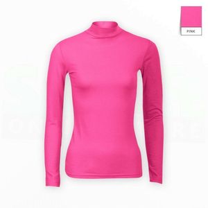 Jrt Thương Hiệu Womens Rùa Cổ Polo Cổ Dài Tay Áo Căng Dryfit T Áo Sơ Mi Top Jumper Quần Vợt Jersey - Product Image 2