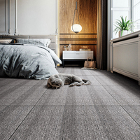 Carreaux de sol en céramique modernes, antidérapants, résistants à l'usure, texture tissu, finition mate, 720x900mm, pour centre commercial, bureau, usage domestique