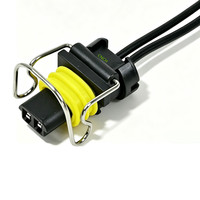 Kabel Harness Konektor Injektor 2 Pin untuk Navistar Duramax Caterpillar Cat C7 C9