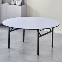 Tables pliantes commerciales pour événements hôteliers, plateau en métal, nappe en PVC, ensemble de chaises, salon extérieur, acceptation de dimensions personnalisées