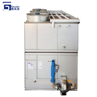 Machine de refroidissement industrielle à grand débit, nouvelle conception, haute capacité de refroidissement, acier inoxydable, tours de refroidissement multiples fermées