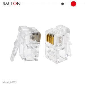 Connecteurs modulaires RJ9 4P4C <span class=keywords><strong>Cat</strong></span> 3 à 4 broches - Product Image 6
