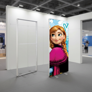 85*200厘米铝框针织布<span class=keywords><strong>SEG</strong></span>立式高亮度环保5年保修LED灯箱广告 - Product Image 2