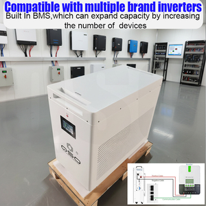 Batterie QSO 32 kWh 4nrgy PL 51.2V 32 kWh 30 kW 2 avec BMS JK <span class=keywords><strong>16S</strong></span> 300A / MB56 628Ah 32 kW 30 kWh 48V Pack de batteries au lithium LiFePO4 Akku - Product Image 6