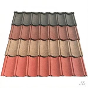 Elegante Techo Metálico con Recubrimiento de Piedra de Colores para Casas Británicas, Tejas de Techo con Protección a Largo Plazo, Material de Construcción, Teja <span class=keywords><strong>Tudor</strong></span> - Product Image 2
