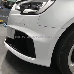 กันชนรถยนต์คุณภาพสูง PNB ใหม่ สำหรับ Audi 17-19 A3/S3 Sedan |   กันชนหน้าสไตล์ RS3 |   กระจังหน้าสีดำเงาพร้อมช่อง ACC |   แบบหนีบ |   ง่าย - Product Image 4