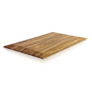 Plateau de service en bois de frêne, style plateau, rebord surélevé, poignée fine, grain naturel, HORECA, OEM, personnalisé, Vietnam - Product Image 1