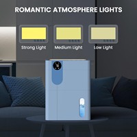 Déshumidificateur d'air électrique miniature le plus populaire, portable avec réservoir d'eau amovible, nouveau design pour la déshumidification de l'air