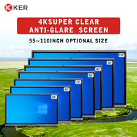 Tableau numérique interactif pour salle de classe KER 85 pouces, écran tactile LCD, tableau blanc intelligent pour l'enseignement