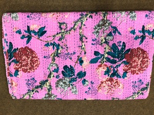 Top Indian Kantha <b>Bedspread</b> & <b>Quilt</b> Handmade Printed Cotton Washable Soft Eco-Friendly Home Decor for Great Price - Product Image 2