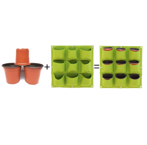 Bolsas de Cultivo de <span class=keywords><strong>Patatas</strong></span> Colgantes de Tela No Tejida con Bolsillos de Diferentes Tamaños, Ecológicas, Personalizables, de Capacidad Vertical, para Montar en <span class=keywords><strong>la</strong></span> Pared - Product Image 6