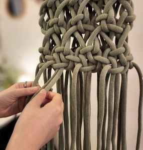 Charmkey Corda di Cotone 9mm 100% per Macramè, <span class=keywords><strong>Filato</strong></span> di Cotone per Fai-da-Te e Imballaggio - Product Image 1