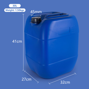 5kg 10kg 20kg 25kg 30kg Jerrycan en plastique HDPE Emballage vide Récipient de liquide chimique avec couvercle à vis - Product Image 6