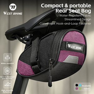 Bolsa Trasera para Bicicleta de Montaña, de Tela Oxford, Impermeable, Reflectante, Resistente al Desgaste, para Venta al Por Mayor - Product Image 1