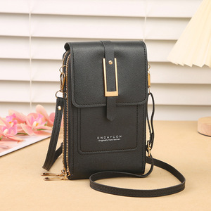 Nouvelle tendance : sacoche transparente pour téléphone à écran tactile, sac bandoulière simple, petit sac pour téléphone, sac à monnaie pour femme, design vertical - Product Image 3