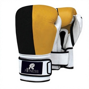 Gants de boxe de qualité supérieure avec rembourrage en mousse haute densité, fermeture à boucle en cuir pour l'entraînement et le sparring - Product Image 1