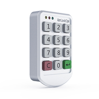 Serrure de porte de tiroir intelligente numérique avec mot de passe, serrures avec serrure intelligente en argent, électronique domestique, serrure intelligente pour armoire