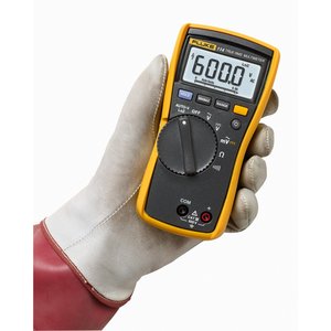 Multímetro Fluke 114 True RMS, Medición de Voltaje y Corriente CA/CC de 600 V, Herramienta para Electricistas - Product Image 4