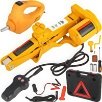 Cric électrique en acier 12V de 2 tonnes, cric à ciseaux automatique pour voiture, SUV, camion, élévateur de pneus portable