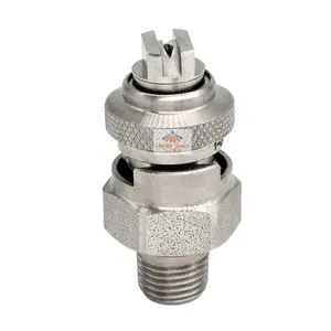 QJJS 1/4 QSVV/QSU/QVV/QU/QLU SS quick release combined micro flat fan nozzle