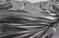 Kain Rajut Poliester 100% Berkilau Glitter untuk Pakaian Anak Perempuan, Perak Lurex Holografik Metalik Foil untuk Kostum Panggung dan Penggunaan Sofa