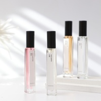 Botol Parfum Kaca Bening Harga Murah, Cetak Sablon, Tutup Sekrup Plastik, Penutup Karet, Kapasitas Dapat Disesuaikan, Grosir